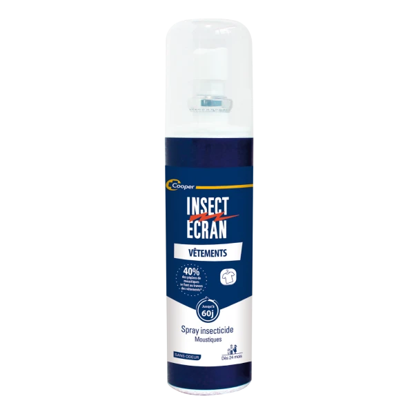 Santé: INSECT ECRAN VETEMENTS Spray anti-moustique Flacon de 100ml